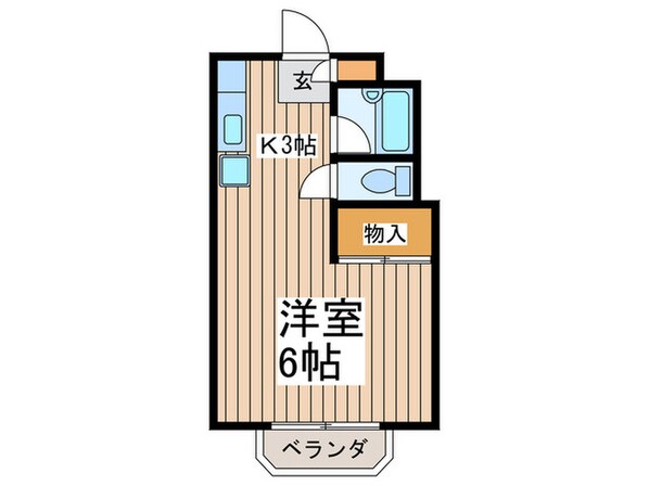 エスポア－ル武蔵野の物件間取画像